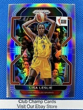 2022 #167 Lisa Leslie WNBA Panini Prizm Anniversary Silver Prizm Sparks