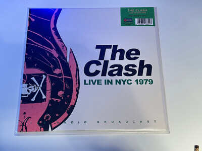 The Clash   Live In NYC 1979 (Green Marble Vinyl) limited 500 copies