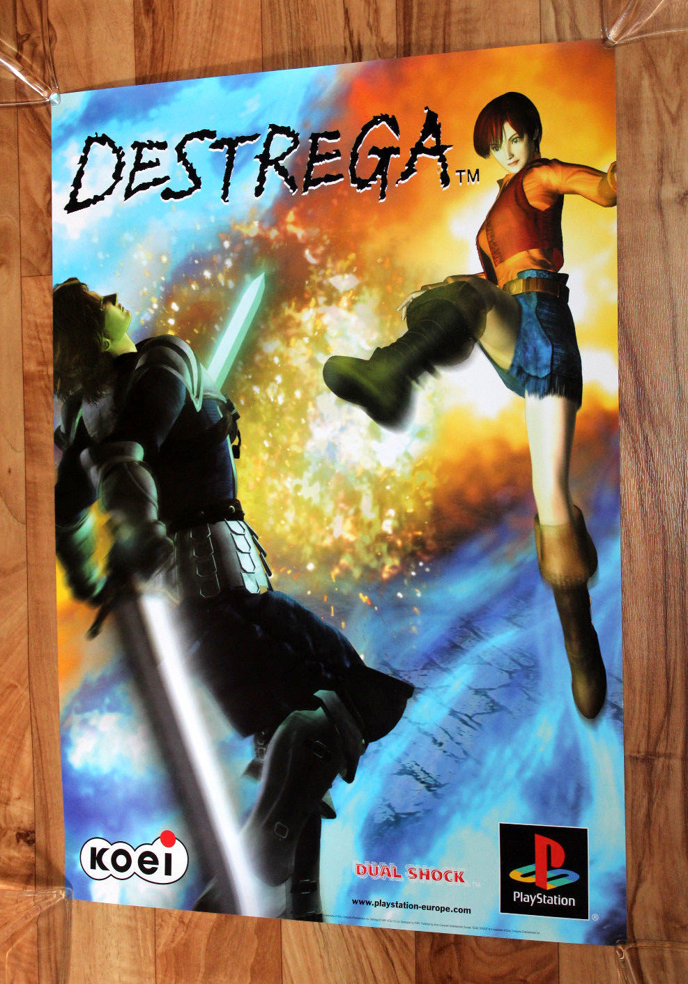 Destrega – PS1 – Version Allemande – Sans Jaquette Avant – PlayStation 1