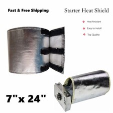 Starter Heat Shield Heat Shroud Sleeve Heat Shield Sleeve Heat Wrap 7x 24