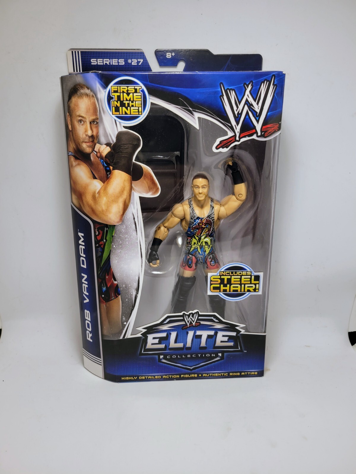 WWE MATTEL Elite Collection First Time in the Line Series 27 ROB VAN DAM (M)