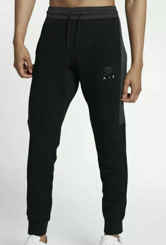 Nike Mens Black Fleece Joggers Gym Sports Tracksuit Bottoms Size S
