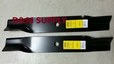 Set of 2 Heavy Duty 38" mower blades to fit John Deere  M153118 M84472 M112991