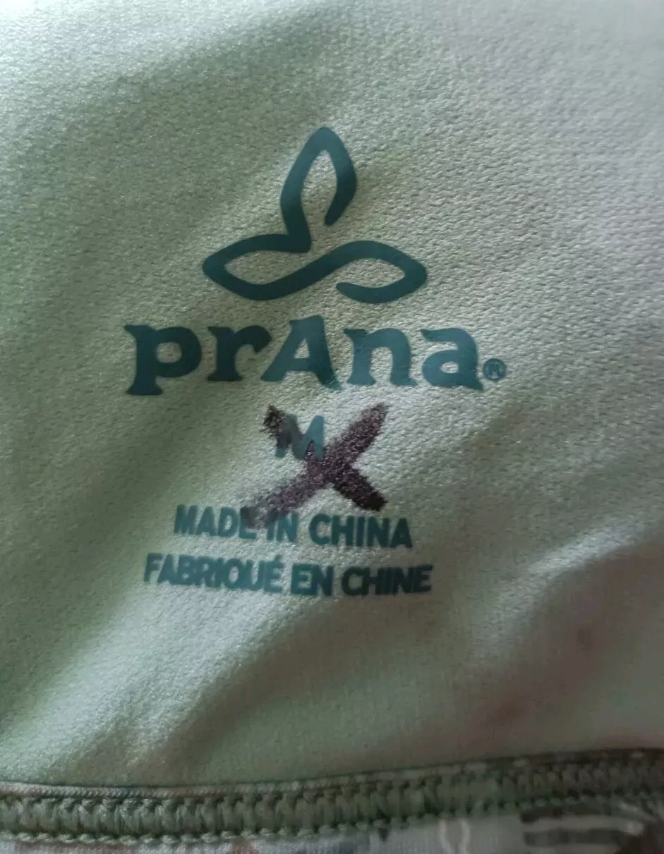 prana khari safari animal print padded 