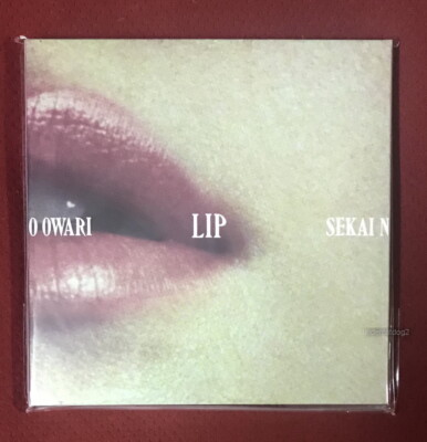 SEKAI NO OWARI Lip 2019 Taiwan Ltd CD+DVD (digipak)