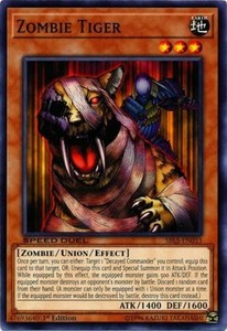 Zombie Tiger - SBLS-EN033 - Common - 1st Edition x3 - Near Mint
