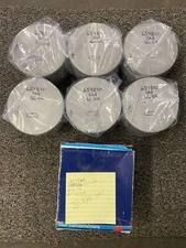 CONTINENTAL 654840 STD PISTON AND RING SETS TSIO-520, GTSIO-520 SET OF 6