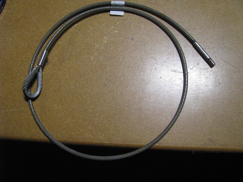 GE WIRE ROPE ASSEMBLY # 3C3579P03 NSN: 4010-01-297-8194 ( APPROX 53 ...