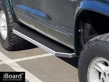 iBoard Polished Running Boards Style Fit 99-00 Dodge Durango Quad Cab