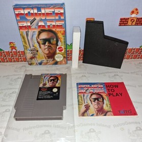 POWER BLADE TAITO NINTENDO NES PAL A VERSIONE MATTEL CIB ITALIANO (1)