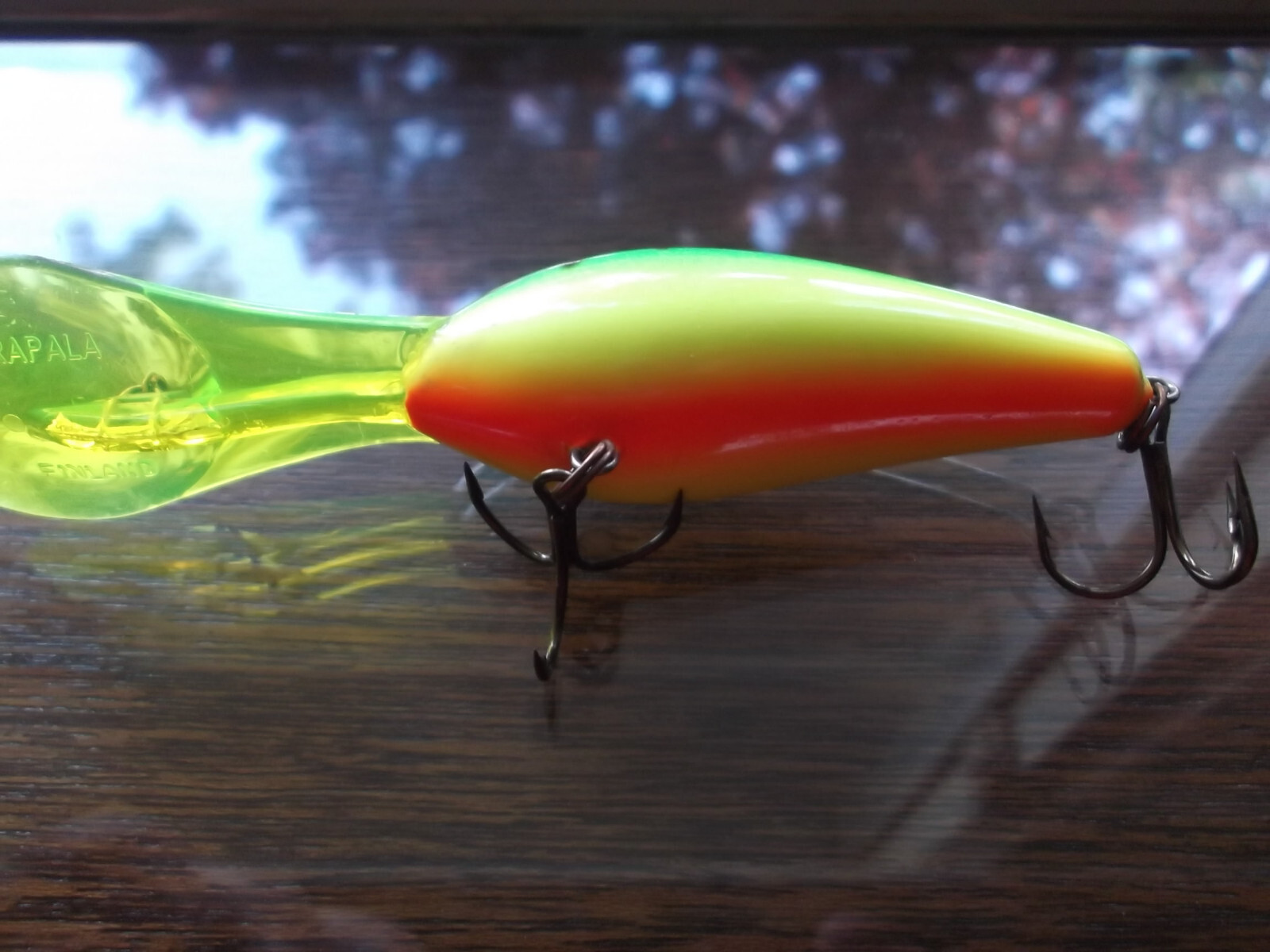 Rapala Rattlin Fat Rap #5 Crankbait Firetiger RFR-5FT Fishing Lure