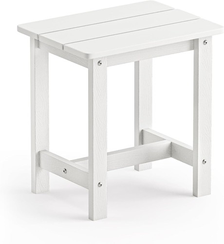 New Outdoor Side Table, HDPS Small Outdoor Adirondack Side Tables,