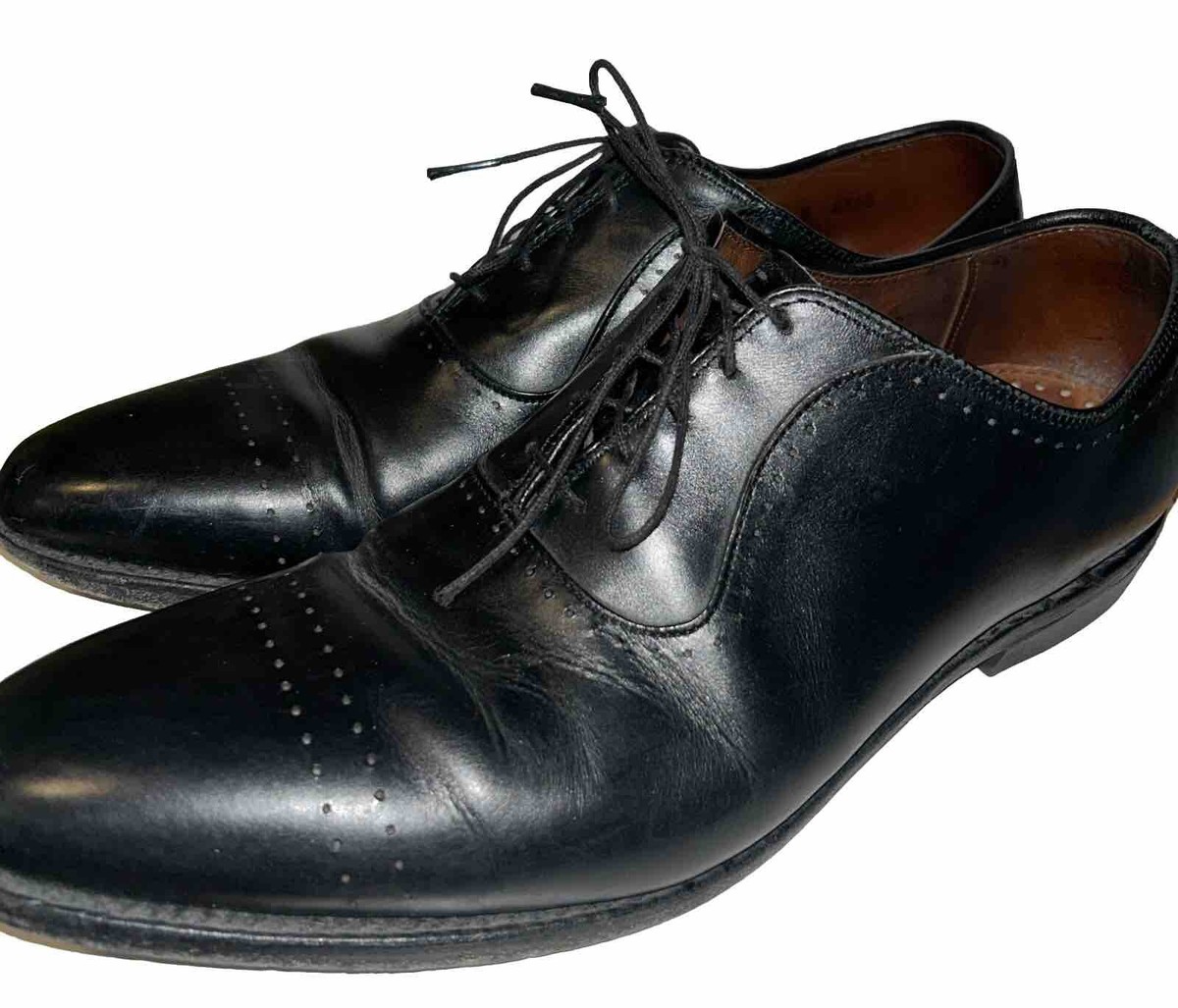 Allen Edmonds Men\'s Vernon Black Leather Dress Oxford Shoes Size 9.5 US Amazon.com | Allen Edmonds Men main image 2
