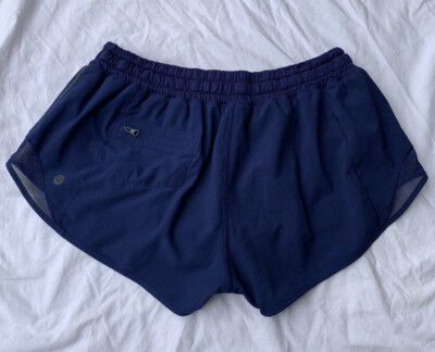 lululemon dark blue shorts