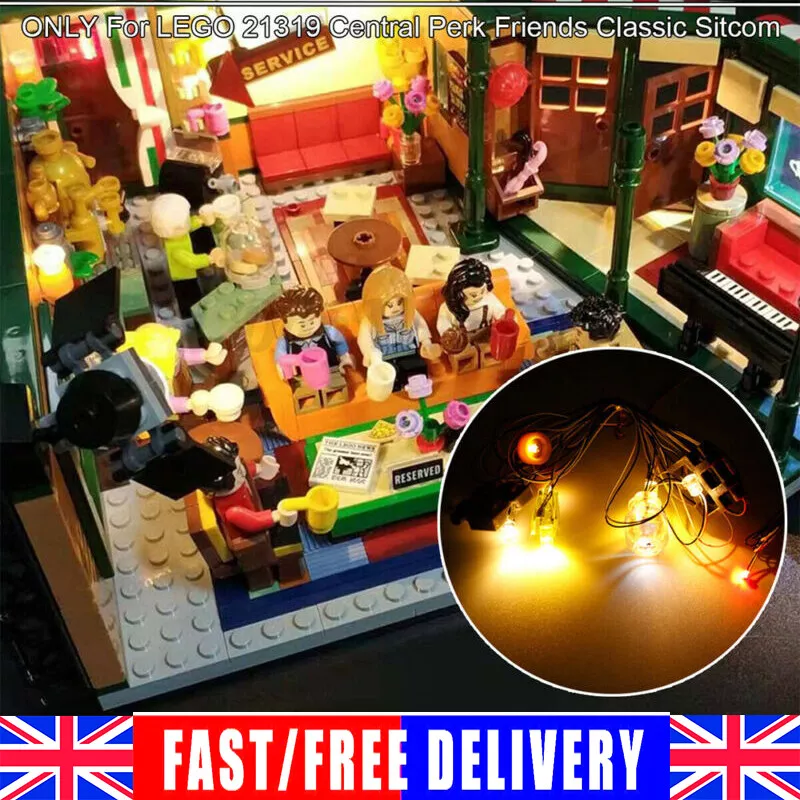 ONLY DIY LED Light Lighting Kit For LEGO 21319 Friends Central