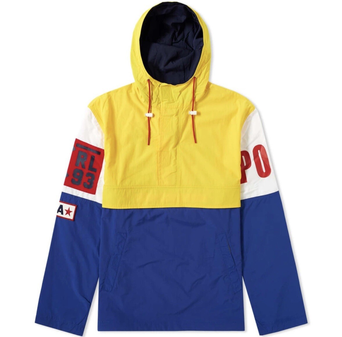 POLO RALPH LAUREN REGATTA P2 CP-93 PULLOVER LINED JACKET SZ Medium 