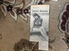 B1-9 ephemera 1960s picture stefania sandrelli actress divorce italian style