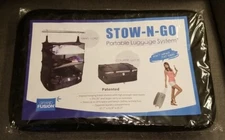 Grand Fusion Stow-N-Go Portable Luggage System Hang-Load Collapse-Latch Black