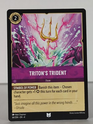 Triton's Trident - Ursula's Return - 66/204 - singles - Lorcana TCG