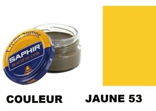 Diffusione Crema Superfine Lucido Cuoio Bricco 50ml Giallo Saphir