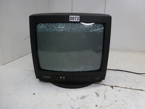 Sylvania TVK139K Vintage Tube Gaming TV Black 