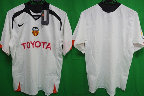 2005-2006 Valencia CF Los Che Jersey Shirt Camiseta Home NIKE TOYOTA LFP M BNWT - 第 1/12 張圖片