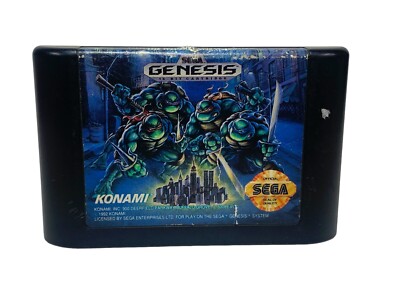 Sega Genesis Teenage Mutant Ninja Turtles: The Hyperstone Heist