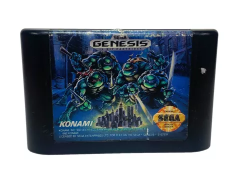 Sega Genesis Teenage Mutant Ninja Turtles: The Hyperstone Heist