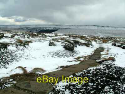 Foto 6x4 The Pennine Way at Alport Low Crooked Clough mit Blick auf Kinder c2008