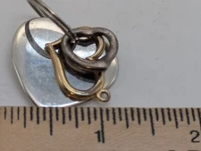 Follow Your Heart Beaded Purple Keychain