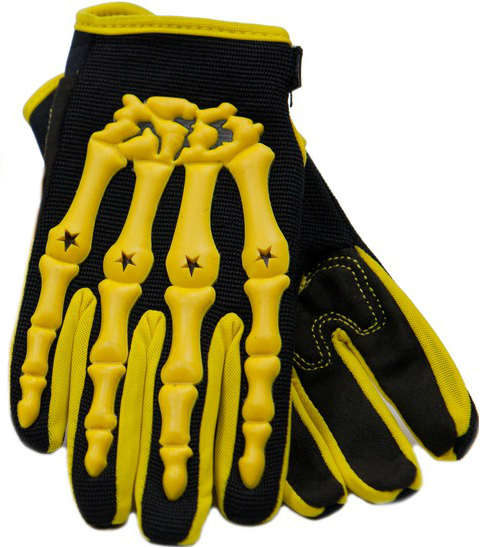Yellow Youth Motocross Gloves Off-road Riding Kids Dirt Bike ATV UTV MX Sale