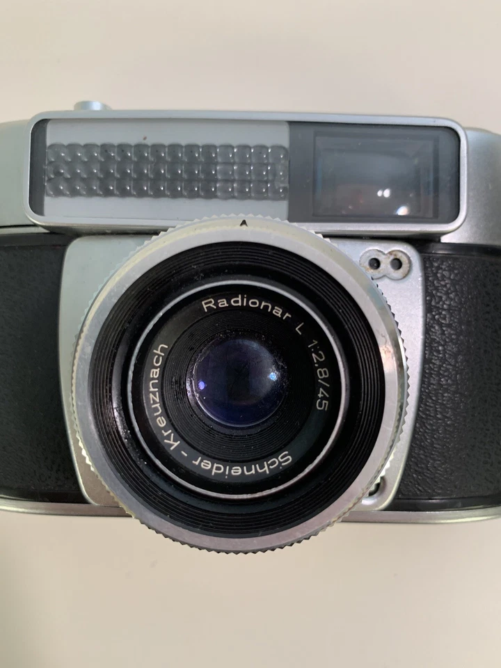 Cámara Adox Pronto-LK de colección con lente Schneider - Kreuznach Radionar L 1:2.8/45 Foto 3 de 4