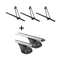 3X FahrradträGer Orion+DachträGer VDP FüR FüR Fiat Multipla 5TüRer 99-10