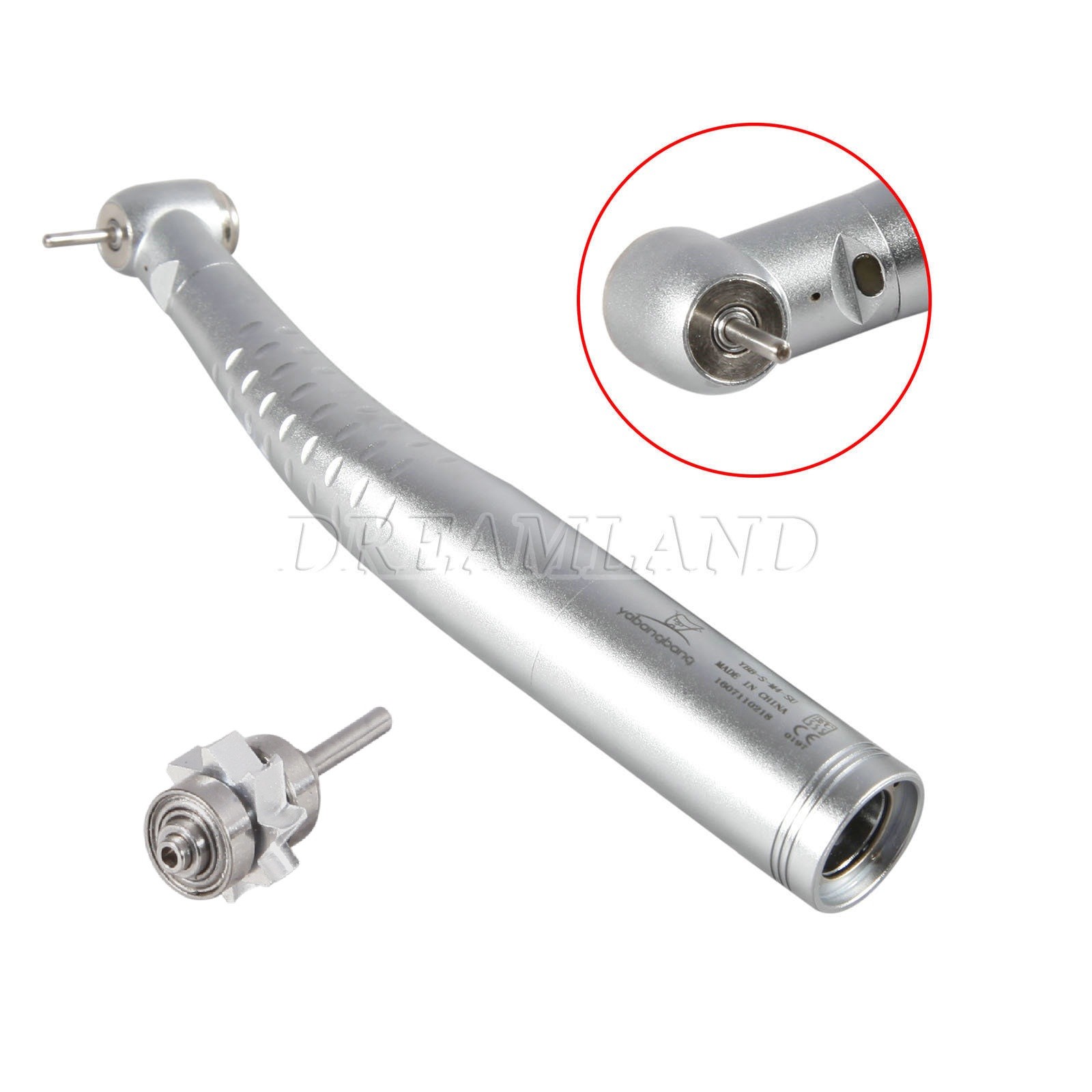 Dental Turbina Dentista Fiber Optic LED Turbina Handpiece Fit KaVo Coupler YB6 - Foto 6