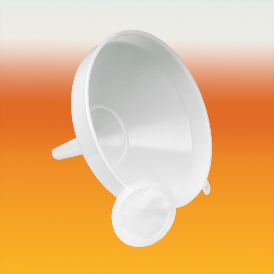 30 Cm - 12 Inch Heavy Duty Food Grade Plastic Funnel With Strainer
