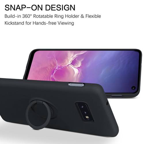 Pour Samsung Galaxy S10e 5.8" Coque Antichoc Anneau Support Béquille Housse Silicone - Photo 11 sur 22