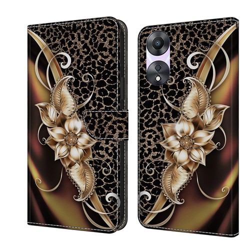 Flower Printed Wallet Phone Case For Oppo A58 A78 A98 A38 A18 Find X5 Realme 9 - 第 22/28 張圖片