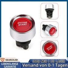 Start Stop Knopf LED 12V 50A Auto Boot Druckschalter Drucktaster Rot 3pins
