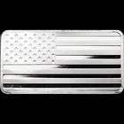10oz Silver Bar Highland Mint American Flag "Together We Stand"