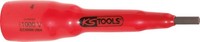 Ks Tools 117.3873 3/8'' Bit-Stecknuss Mit Schutzisolierung FüR Innensechskant-Sc