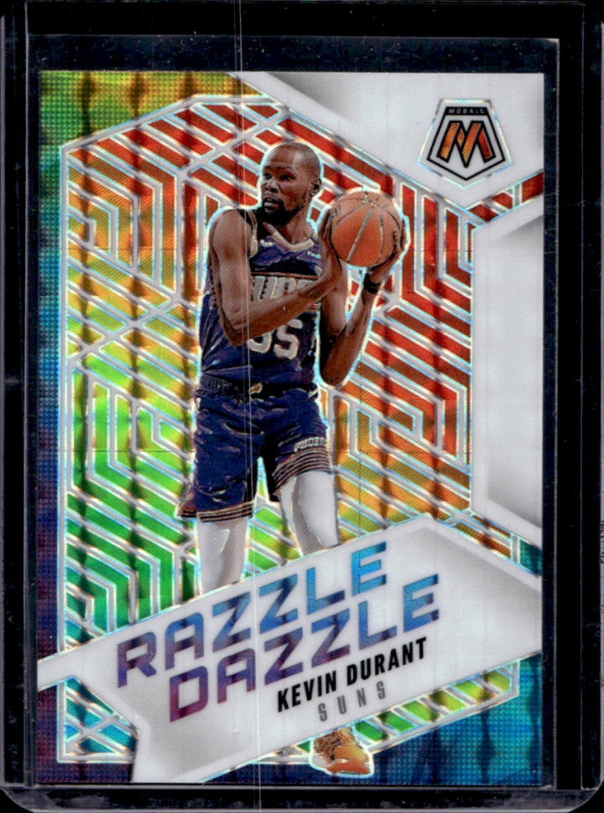 2024-25 Mosaic Kevin Durant Razzle Dazzle #12 Suns