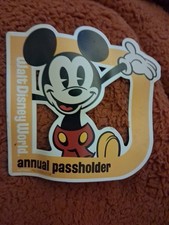 Disney Annual Passholder Car Magnet Mickey Mouse 4x4