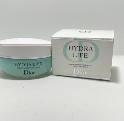 CHRISTIAN DIOR ~ HYDRA LIFE CREME SORBET FRAICHEUR ~ 1.7 OZ