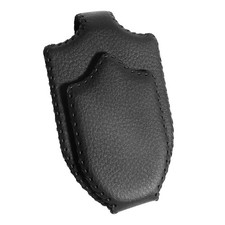 Sunglass Holder for Car Sun Visor Sunglasses Clip Magnetic Leather Glasses Ey...