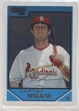 2007 Bowman Draft Chrome Draft Picks Daniel Descalso #BDPP42 tj0
