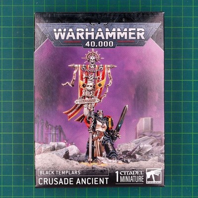 Black Templars Kreuzzug-Standartenträger 55-57 Space Marines Warhammer 40.000