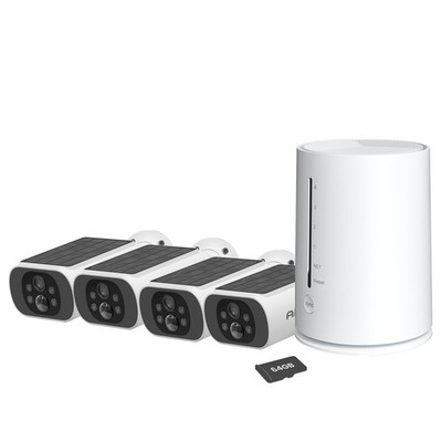 ARCCTV 4MP Solar Battery Powered Security Cameras System Wireless Outdoor CCTV