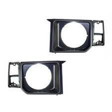 For Mitsubishi Montero 1985-1991 Headlight Door Driver And Passenger Side Pair