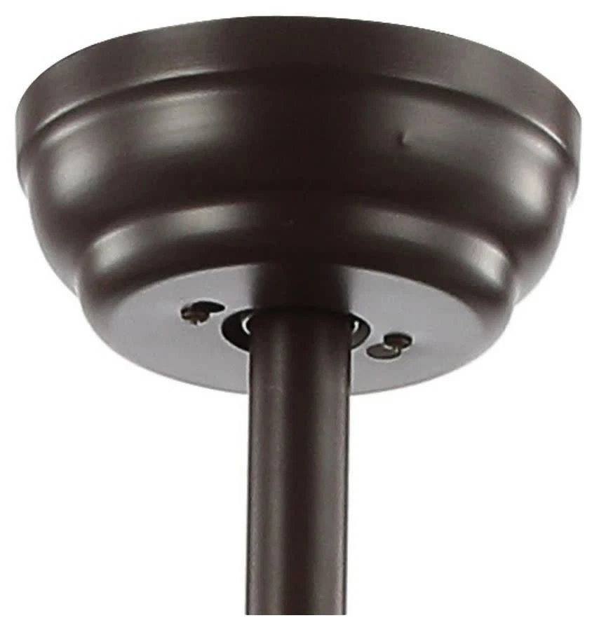 JONATHAN Y Lighting Ali 48 LED Ali 48" 5 Blade LED Indoor Ceiling - Bronze - Image 3 of 4