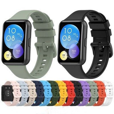 Repalcement Silicone Watch Band for Huawei Watch Fit 2 Strap Smartwatch Bracelet